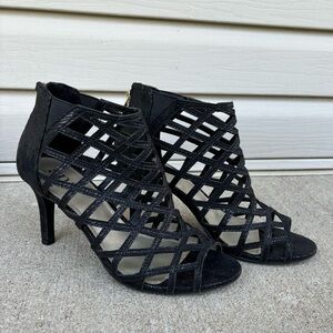 A.N.A. Caroline Black High Heels Size 8